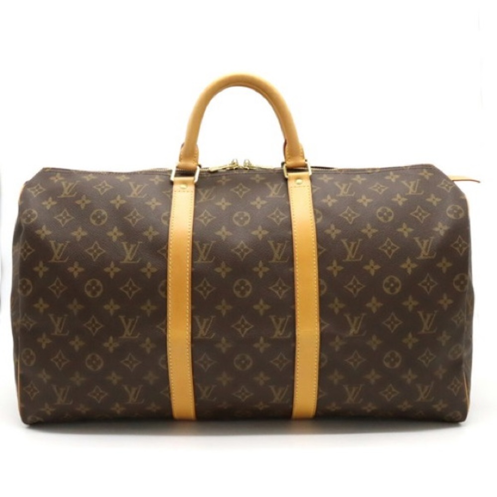 Louis Vuitton Monogram Keepall 50 Boston Bag Handbag M41426